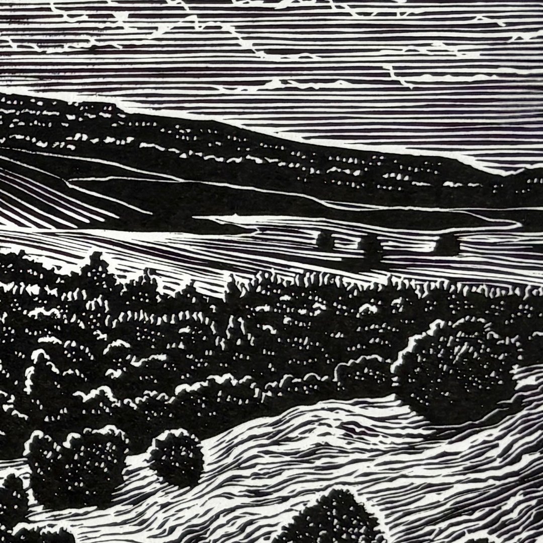 River Clova-Glen Clova_Linocut_Gregory Millar_Detail 2.jpg