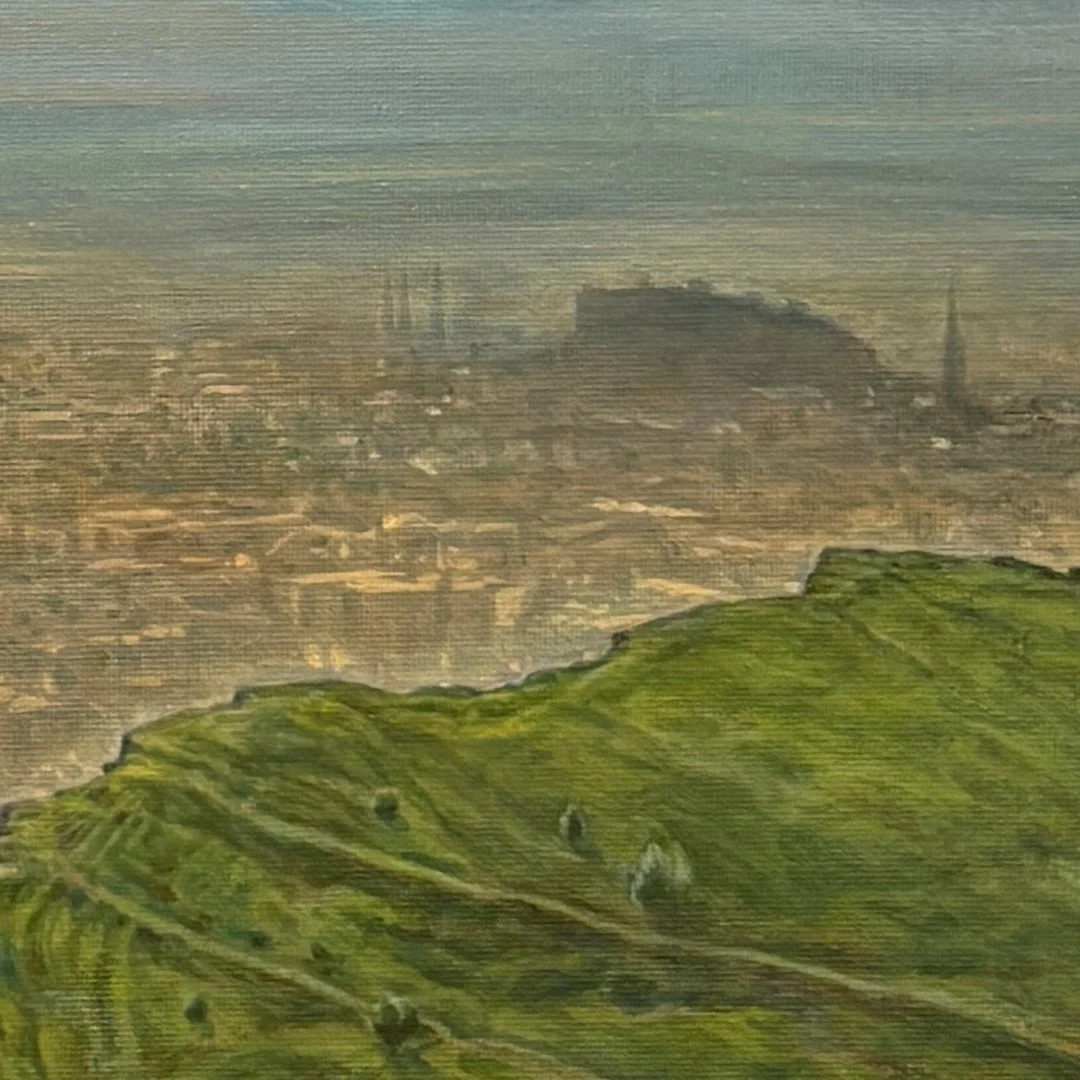 Arthurs Seat Edinburgh_Oil_2ftx2ft_Gregory Millar_Detail 3.jpg