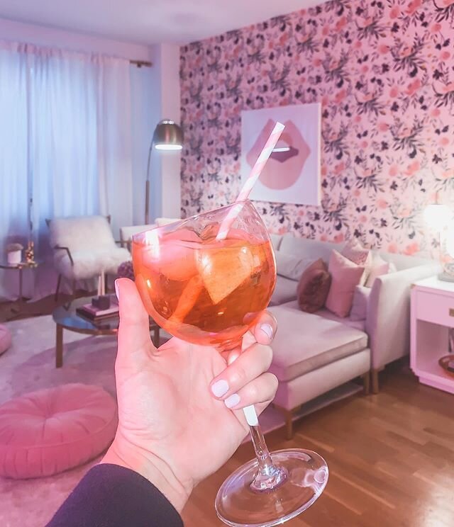 Pretending I&rsquo;m on a roof and just spent $15 on my first Aperol Spritz of the season