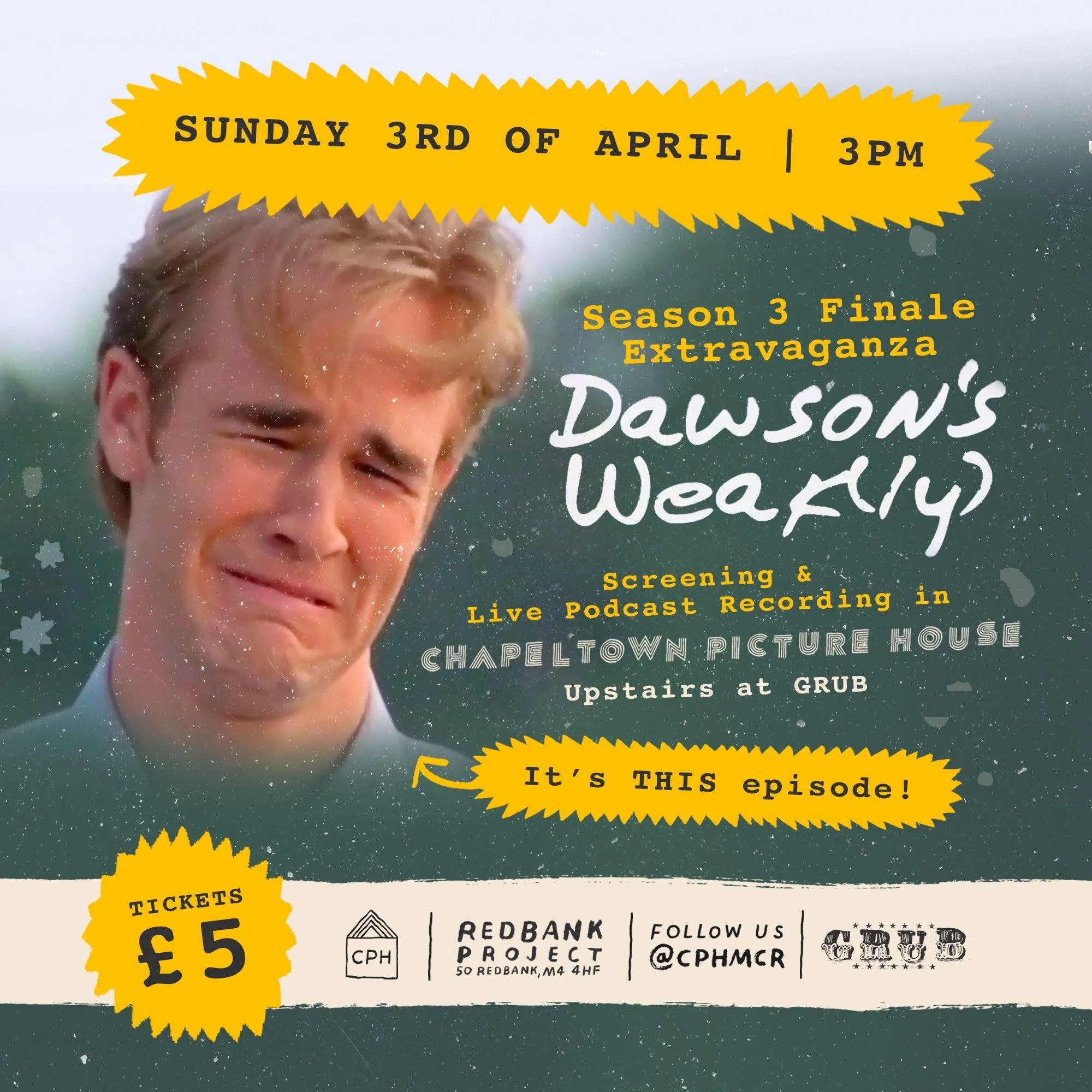 DAWSON'S WEAKLY LIVE PODCAST &amp; SCREENING