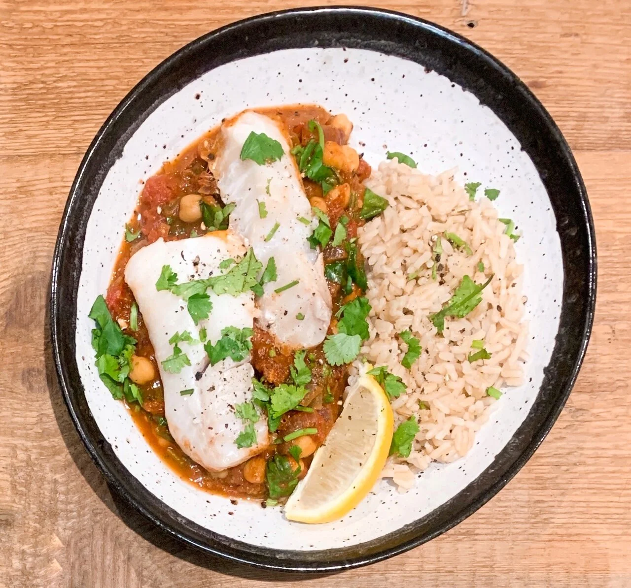 Cod &amp; Chickpea Curry