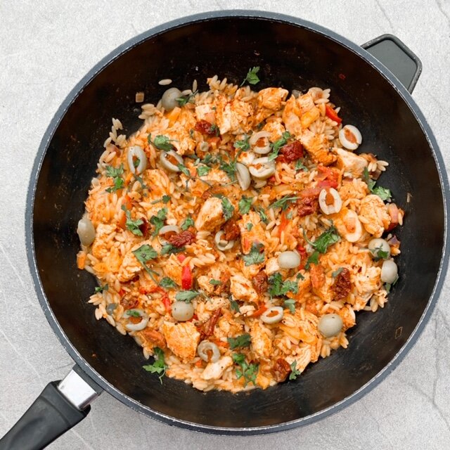 Chicken &amp; Chorizo Orzo