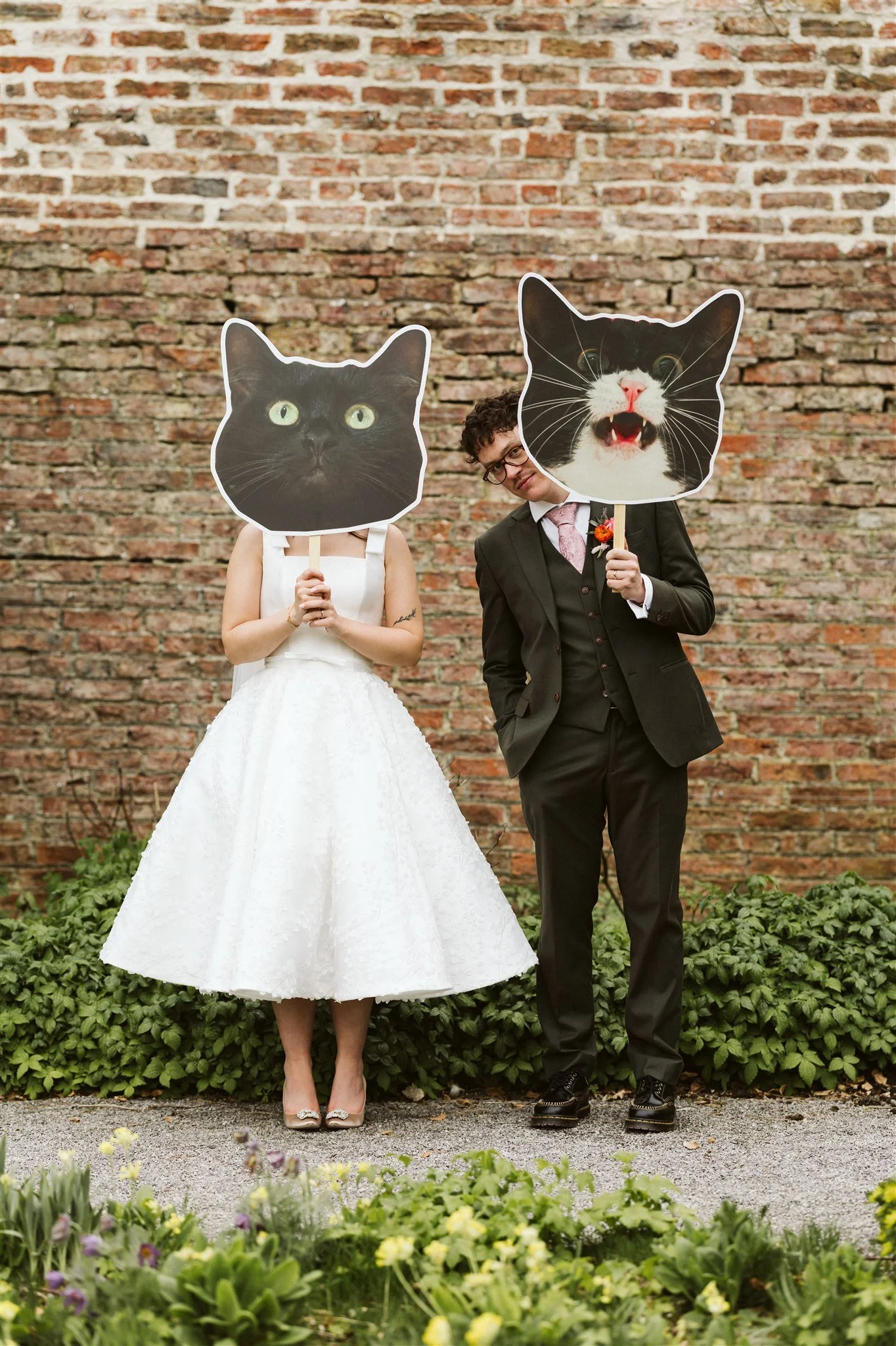Bring your cats to your wedding - our wedding day Captured by Margarita Hope