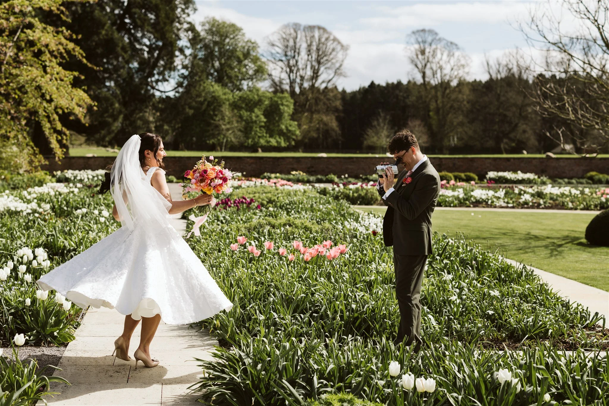 My wedding photo at Middleton Lodge Estate - Photography by Margarita Hope