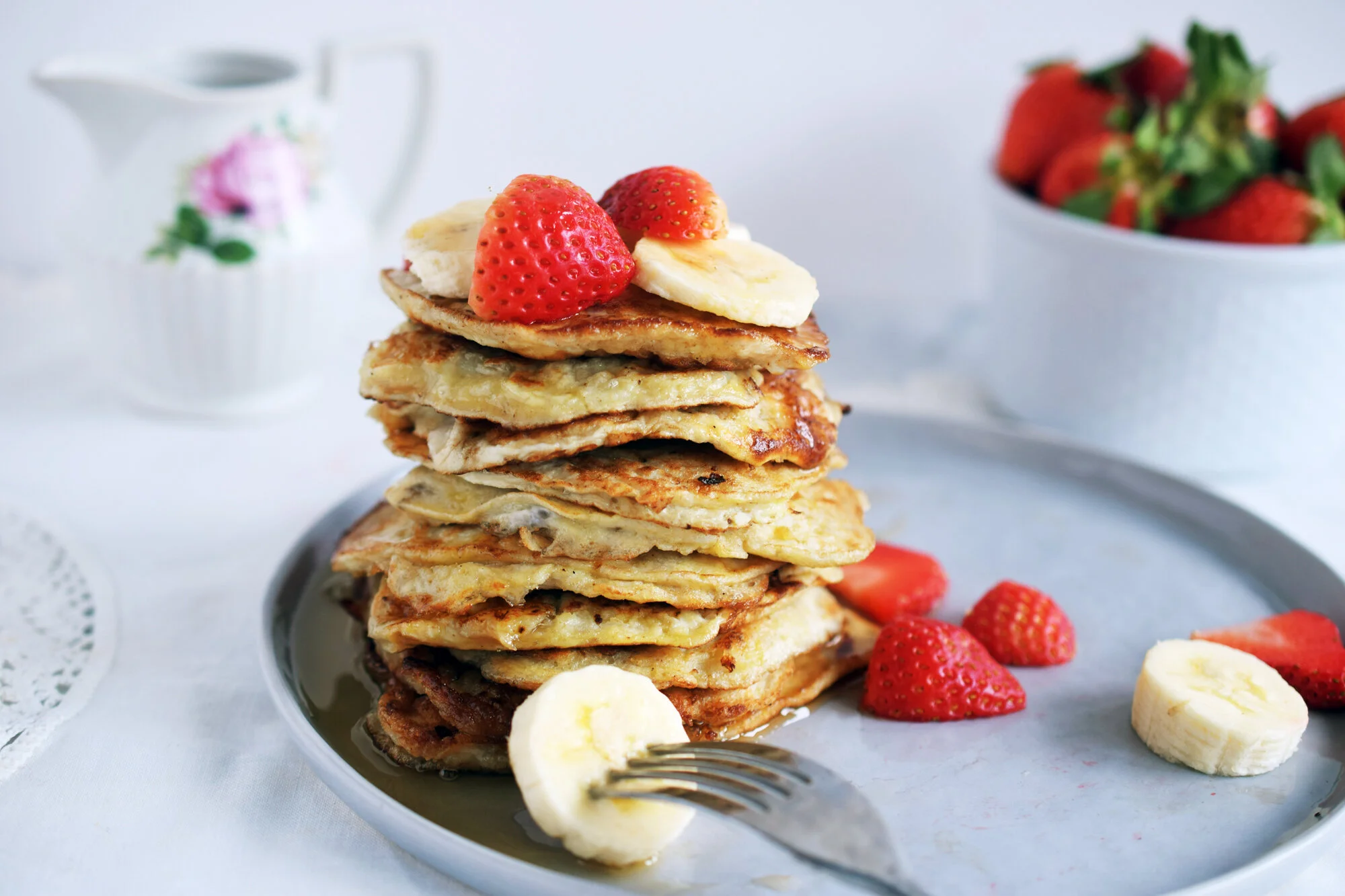 Banana Egg Pancakes Two Ingredients — Andianne
