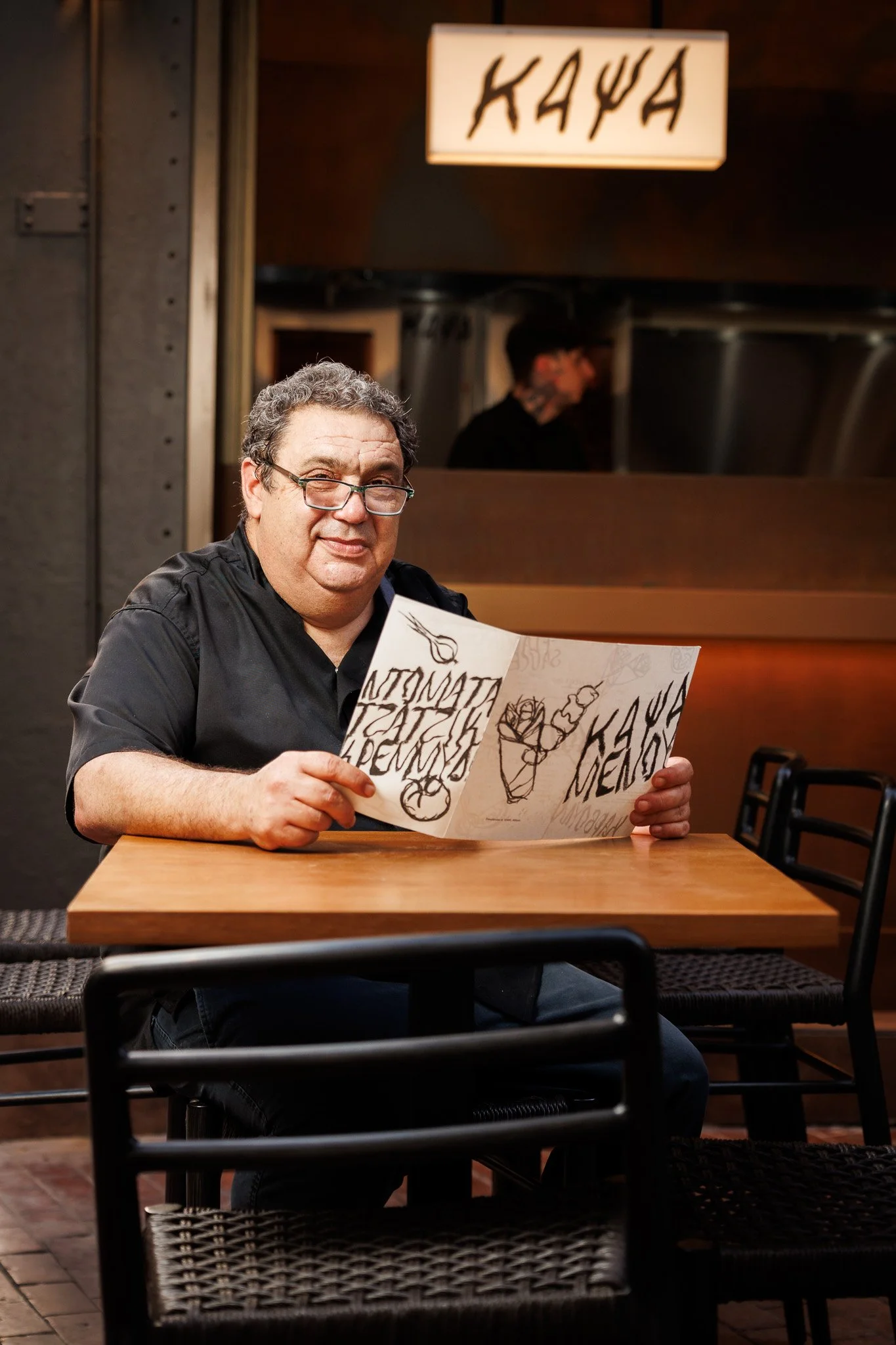  Chef Christoforos Peskias delivers a contemporary souvlaki shop in the center of Athens where you can taste traditional recipes or try Peskias twists!   www.kapsa.gr  