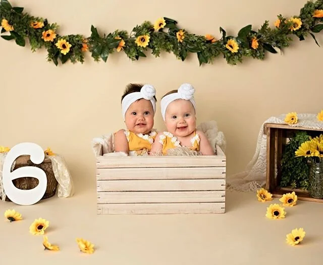 Emersyn &amp; Quinn 6 months and double the cuteness 💕!!
#restinginhope #restinginhopephotography #6months #6monthsession #twins #doublethecuteness #babygirls #satxphotographer #sanantoniophotographer