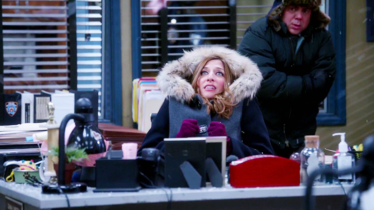 Braving the cold winter with Brooklyn Nine-Nine