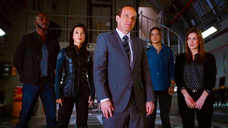 Weekly Review of ABC's Agents of SHIELD featuring Agents Tripp, May, Coulson, Skye and Simmons