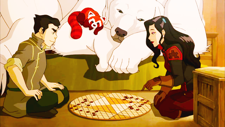 Legend of Korra, Season 3 - Bolin and Asami