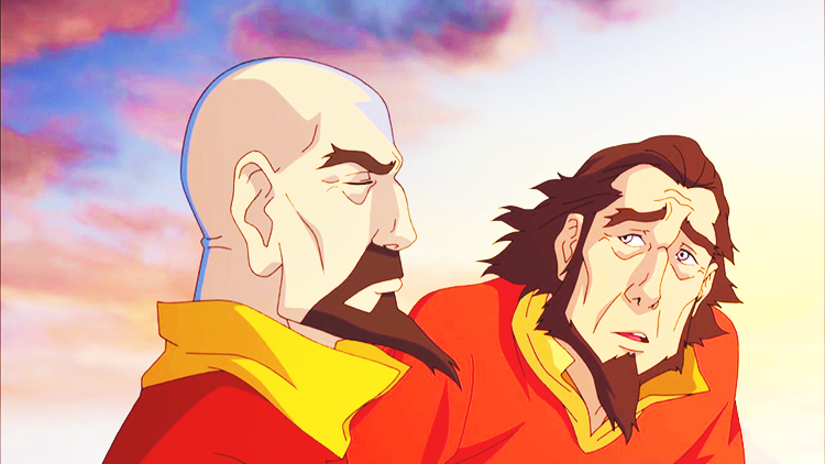 Legend of Korra, Season 3 - Tenzin and Bumi