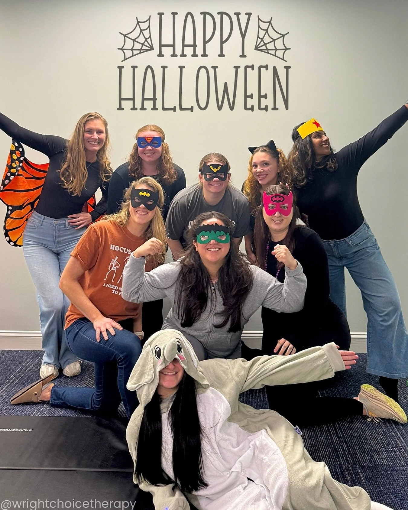 Happy Halloween from our super staff! 🎃👻🍂

#pediatricot #pediatricst #pediatrictherapy #speechtherapy #occupationaltherapy