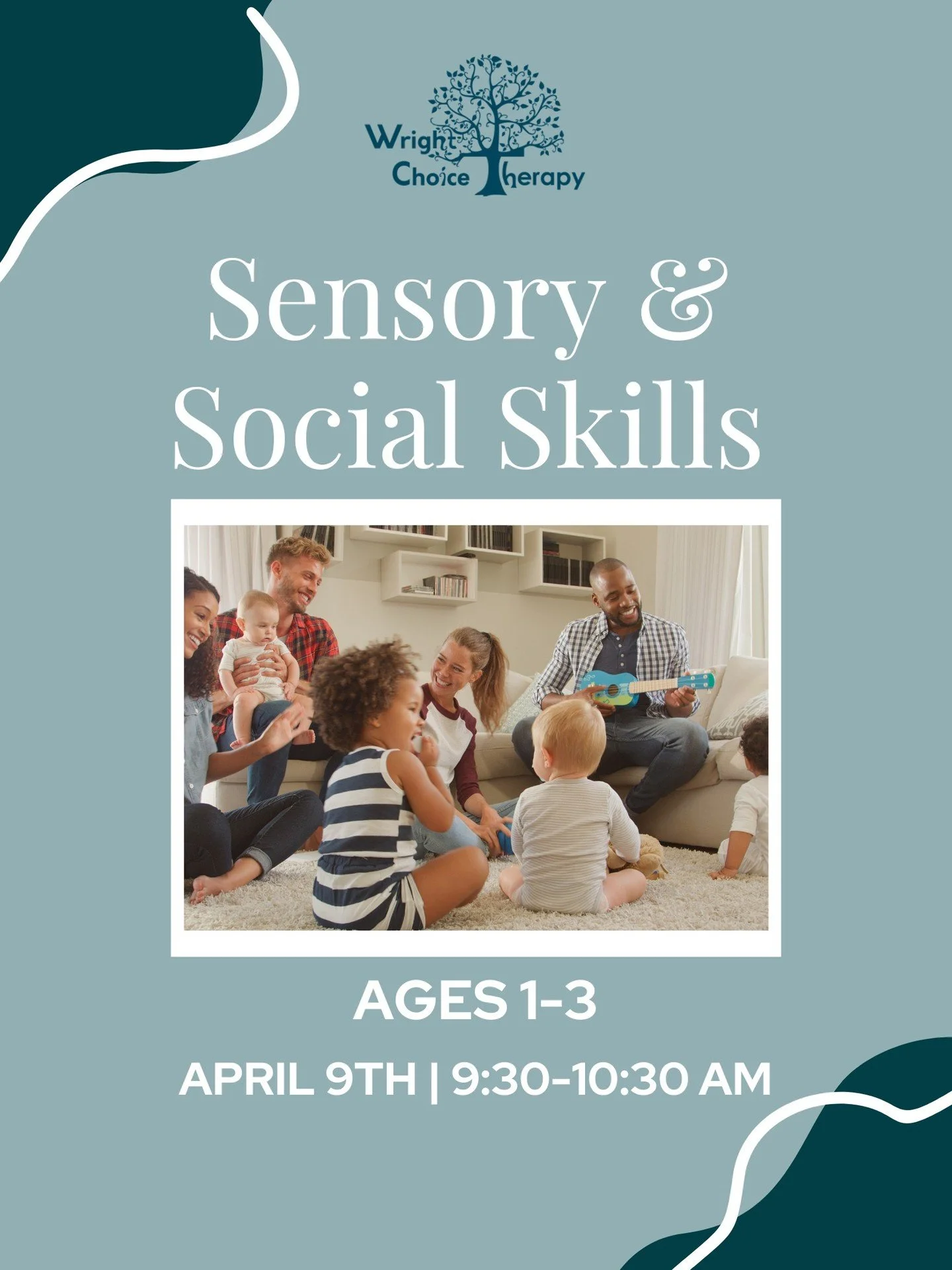 🌸 Spring Break fun for our little ones!

Join our Parent &amp; Me Group for toddlers ages 1&ndash;3!

This therapist-led group is designed to support early social, sensory, and play skills through fun, engaging activities for both you and your littl