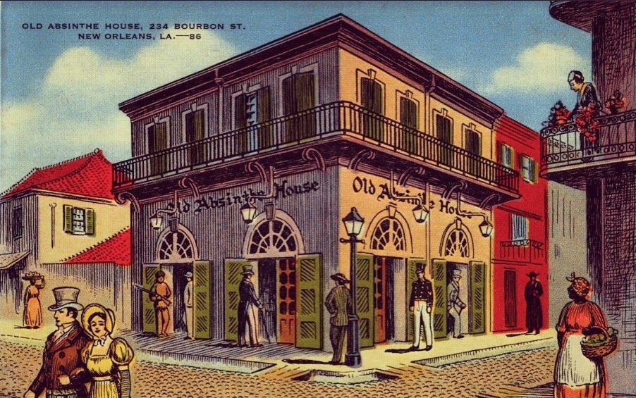 Old Absinthe House Historical Photo 2