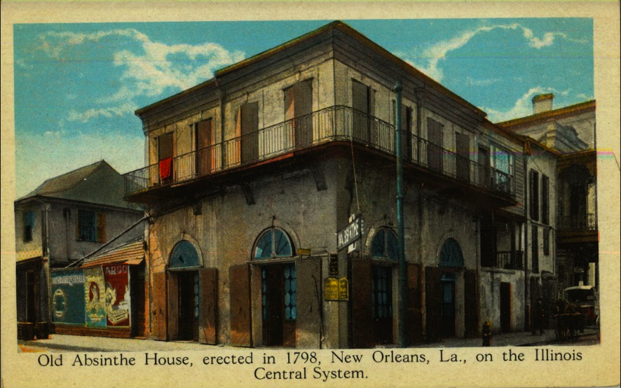 Old Absinthe House Historic French Quarter Bar — Rue Bourbon