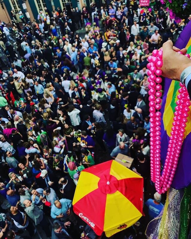 About last Tuesday... 📷@happyg0laura
.
.
.
.
.
.
.
#fattuesday #mardigrasday #mardigras #mardigras2020 #carnival #neworleans #showmeyournola #followyournola #crescentcity #bigeasy #cityofyes #kreweofzulu #zulu #kreweofrex #rex #frenchquarter #bourbo