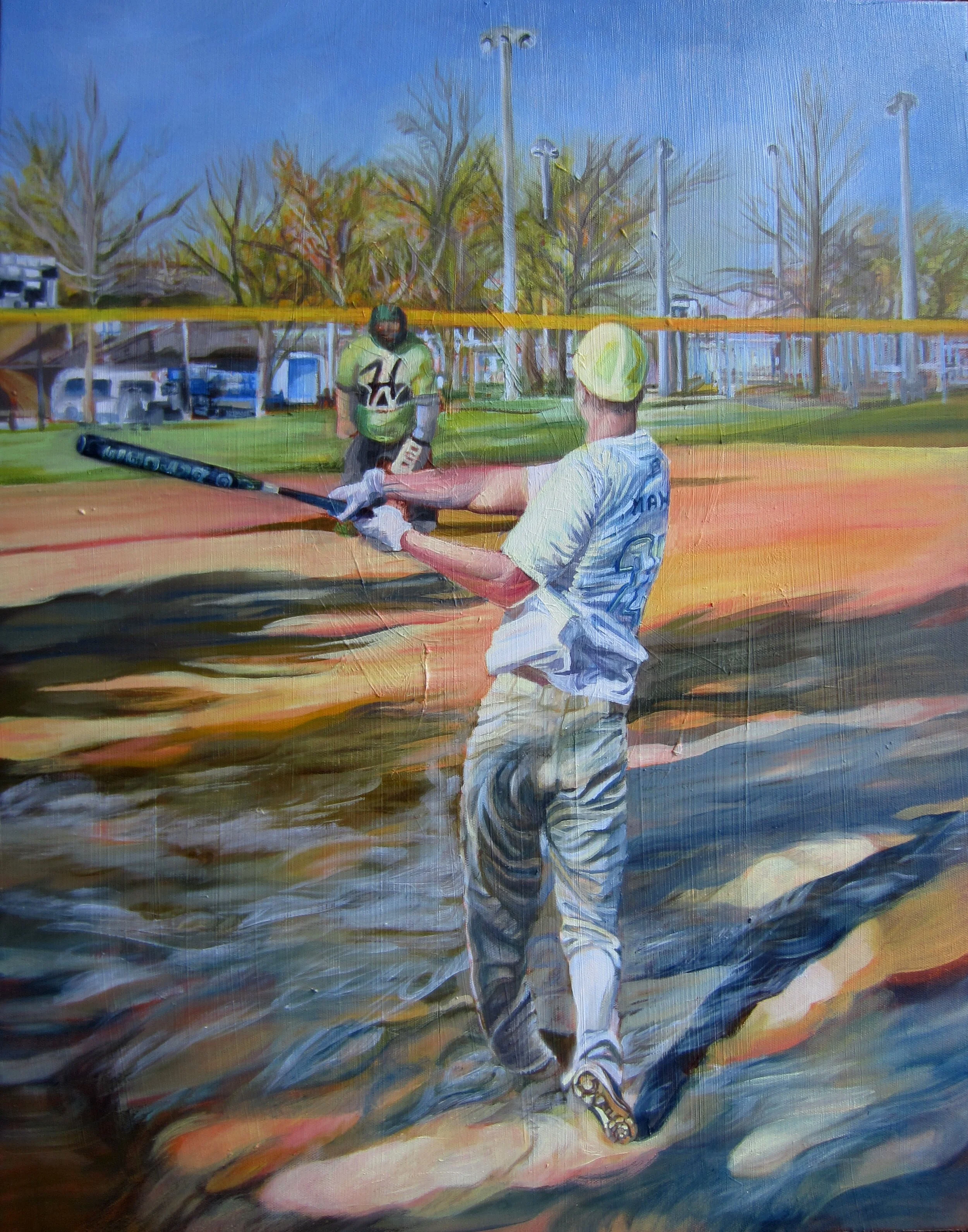   Nolan   Oil on canvas  24 x 18 inches  2016 