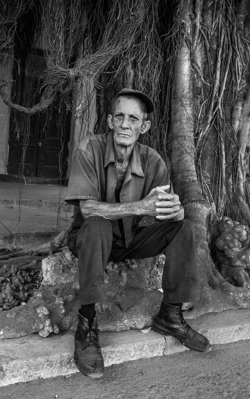 Worker at Curbside