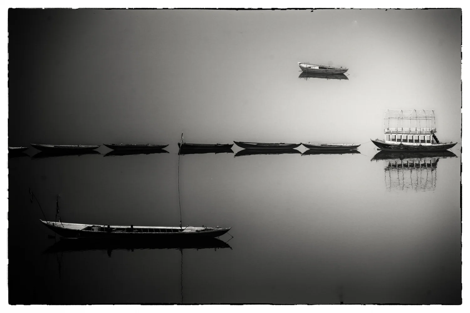 Ganges Boats Resting