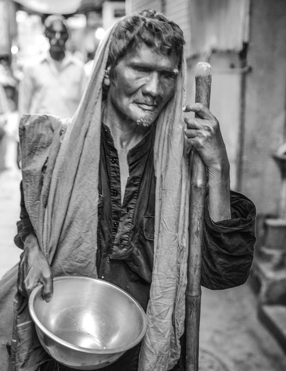 Blind Man with Bowl