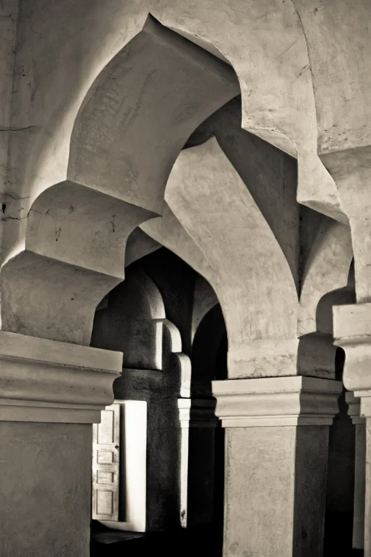 Arches under Shrine