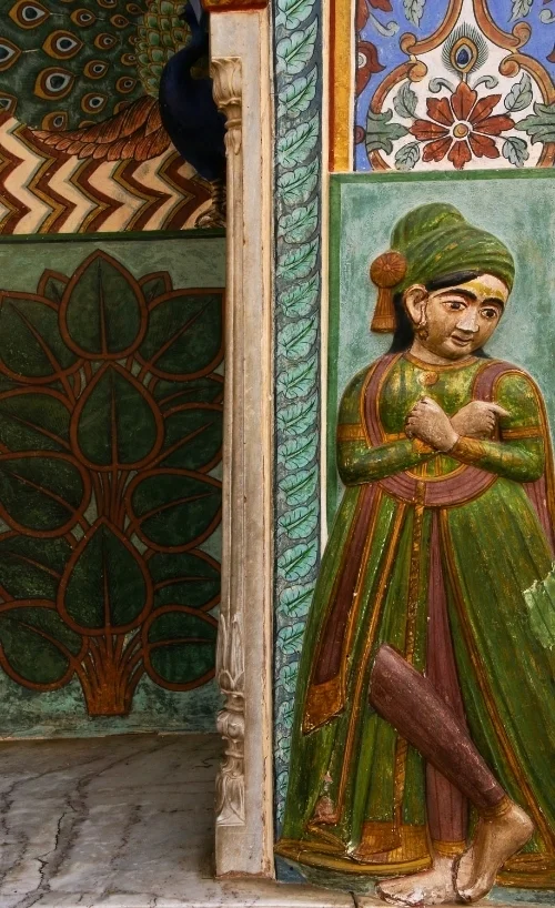 Relief of Woman in Green