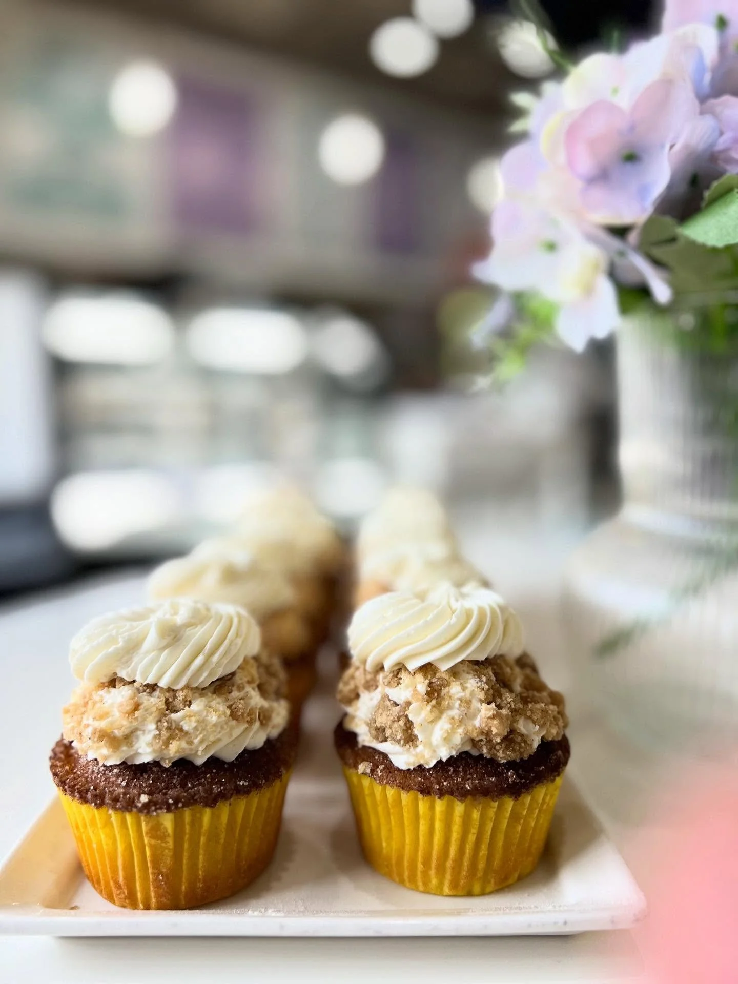 🍯✨ New Treat Alert! ✨🍯
Sweeten your day with our Honey Brown Sugar Cupcakes &ndash; a fluffy honey cupcake topped with rich honey buttercream and finished with a golden brown sugar crumble. Soft, sweet, and oh-so comforting!

Perfect with a latte, 