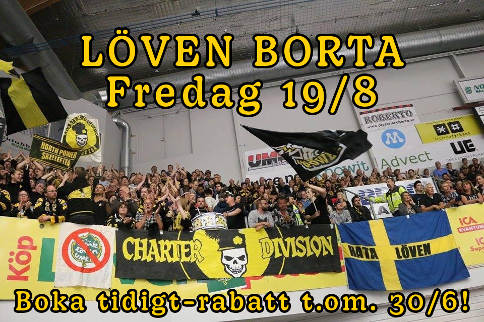 Löven borta 19/8