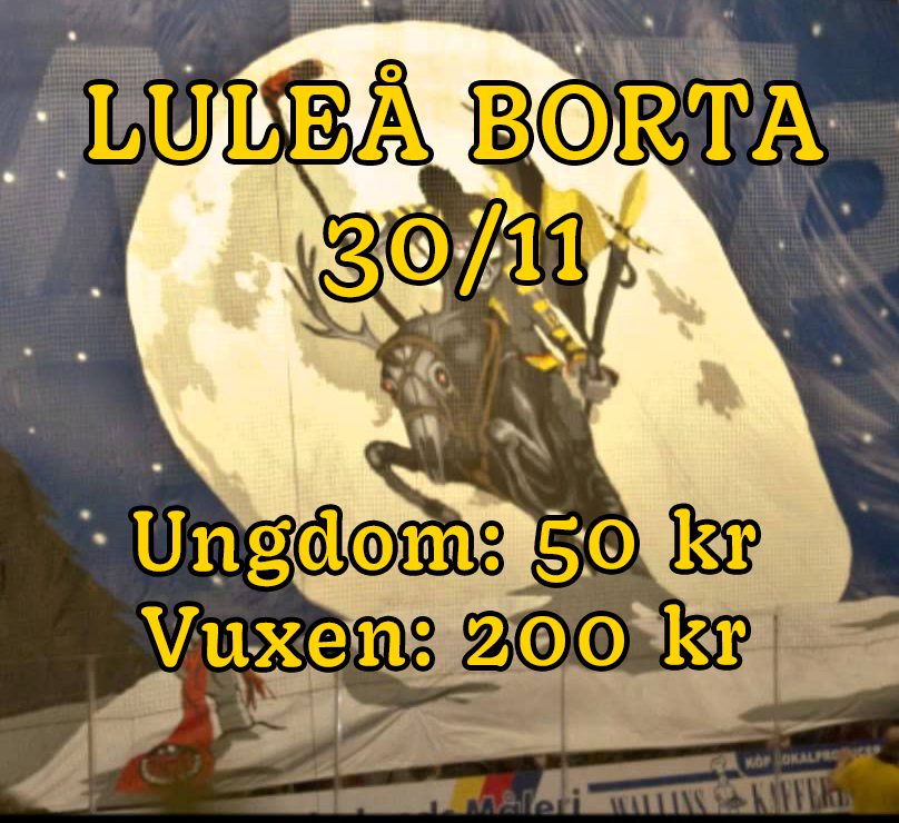 Luleå borta 30/11