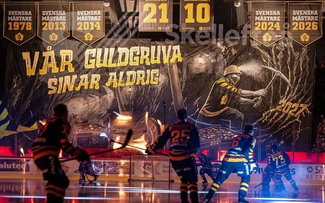2026-09-19 mot Brynäs.

Hemmapremiären säsongen 2026/2027.