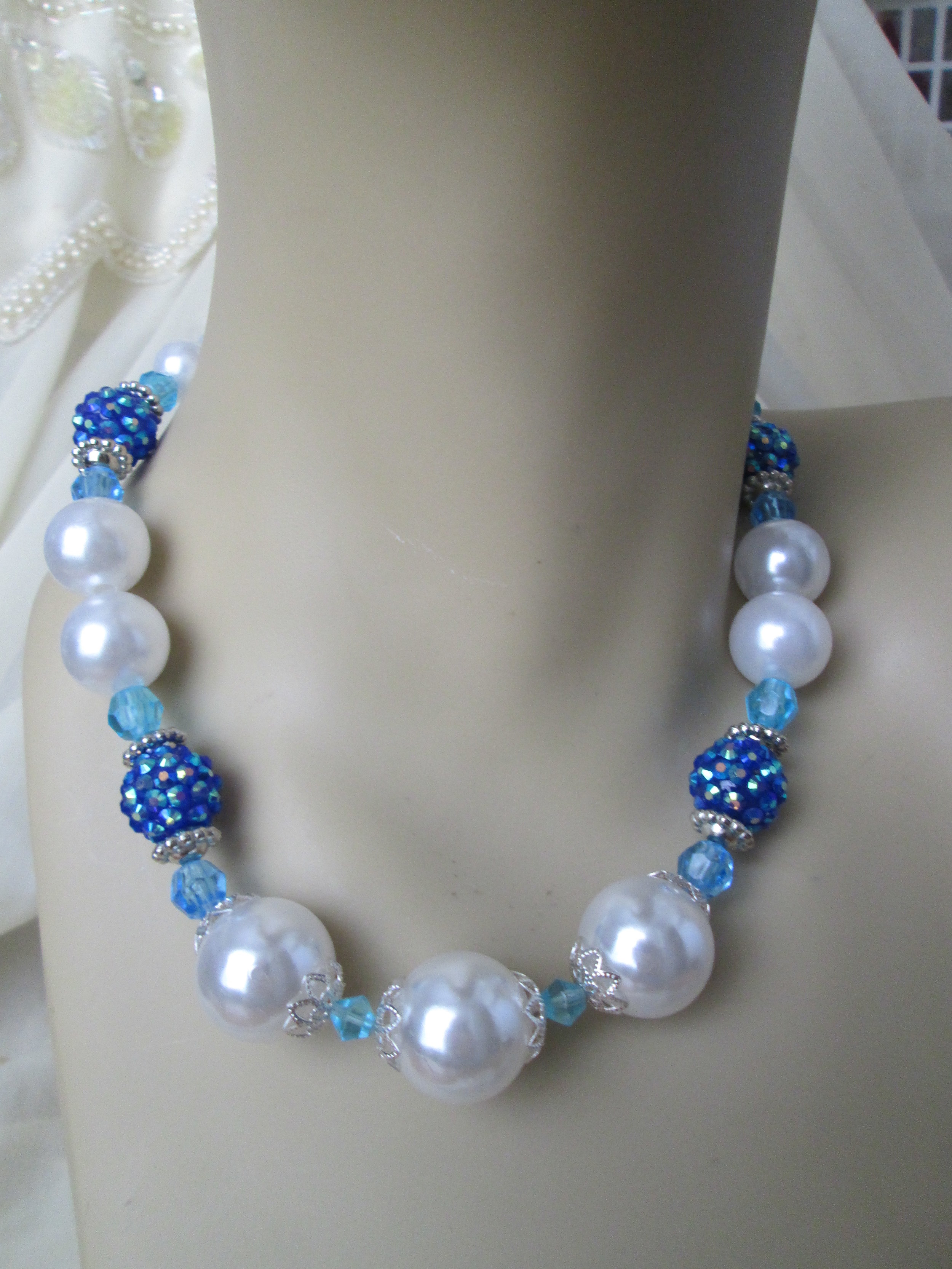 Handmade beaded necklaces by JMB Designs