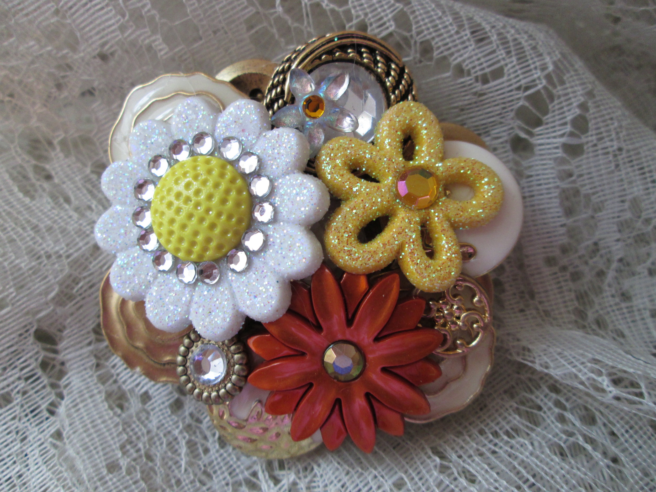 Handmade Brooches and Pins by JMB Designs