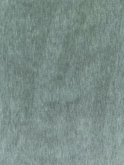 Plain green fabric or textured material.
