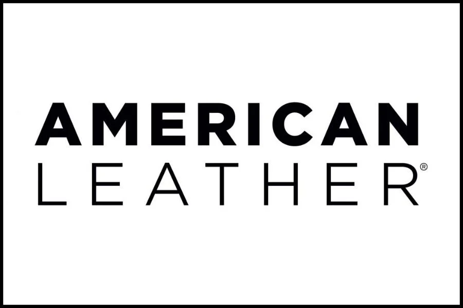 Logo of American Leather with black text on a white background.