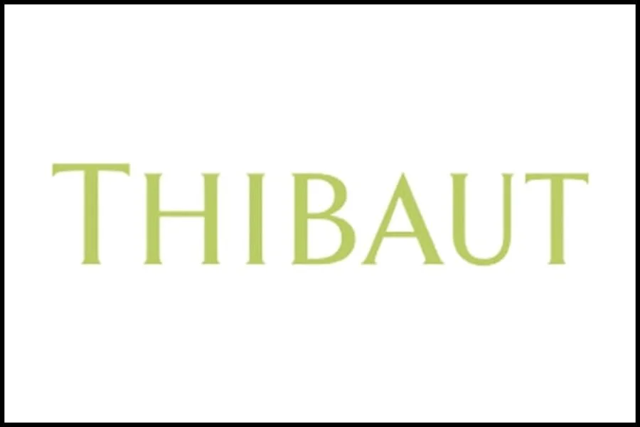 Green text on a white background spelling "THIBAUT".