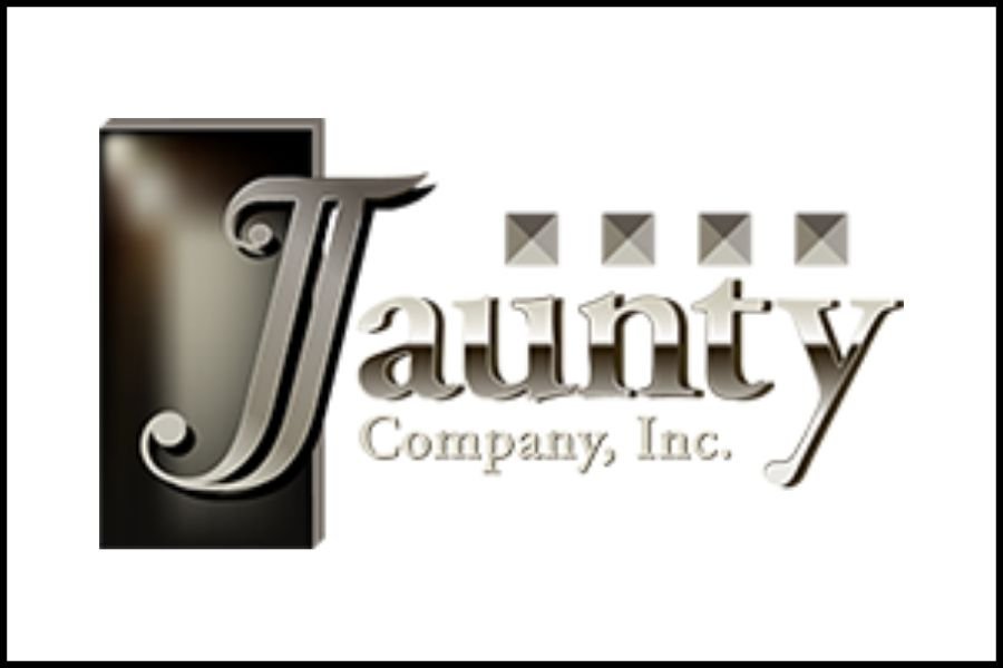 Company logo with a stylized letter 'J', the word 'vainty' in decorative font, and 'Company, Inc.' underneath, on a white background with a black border.