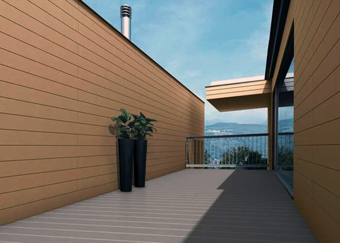 Wall Siding WPC para paredes externas