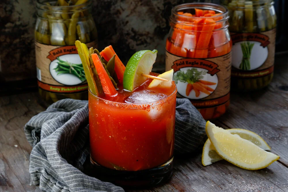Bloody Mary with Pickled Veggies