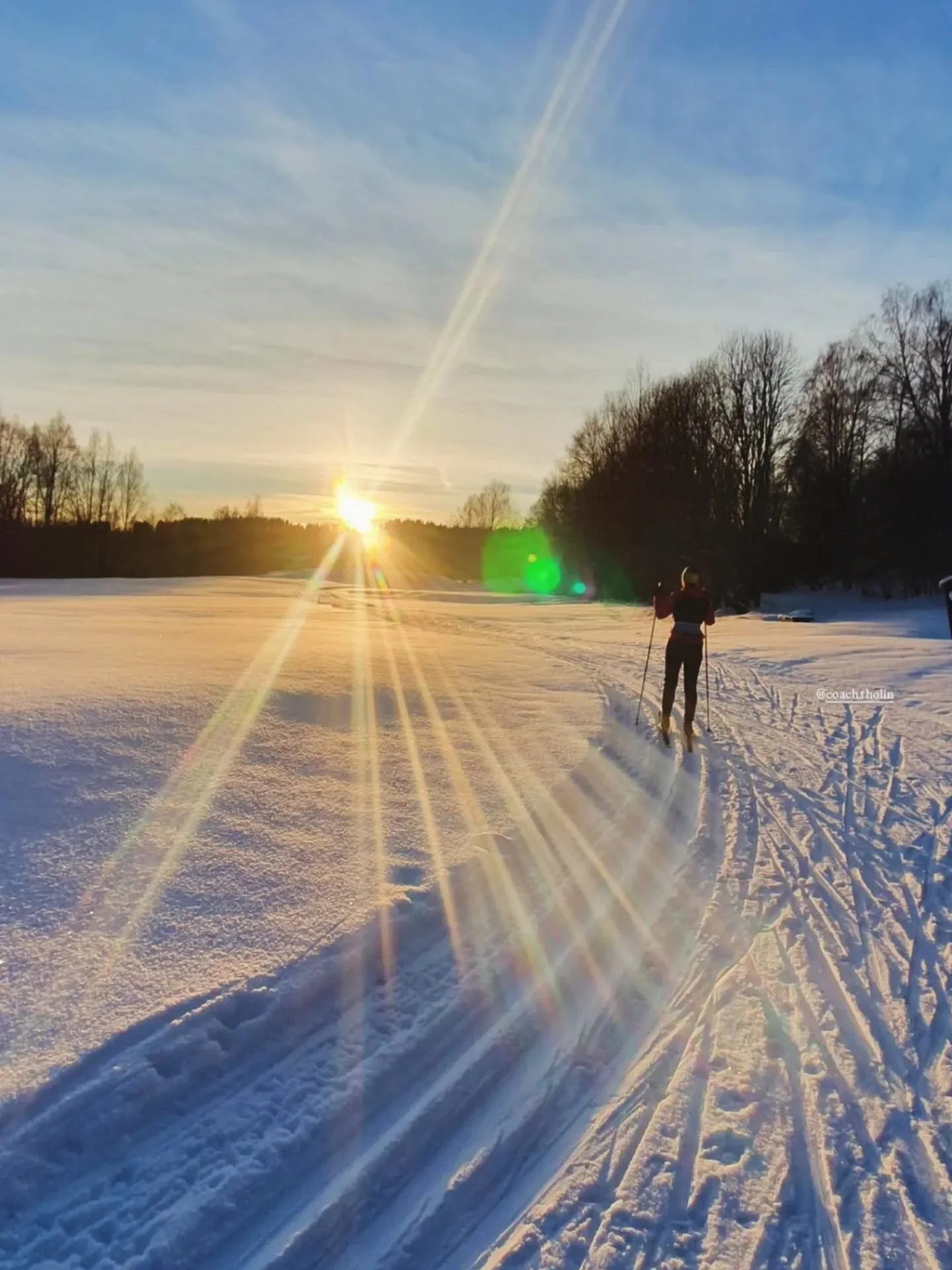 SOOOL ☀️💛❄️ med @iambergstrom