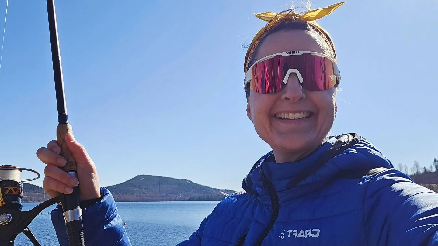 Vilat ben och dammat av fiskesp&ouml;t. 
Det var fint f&ouml;r sj&auml;len 🩷🧠