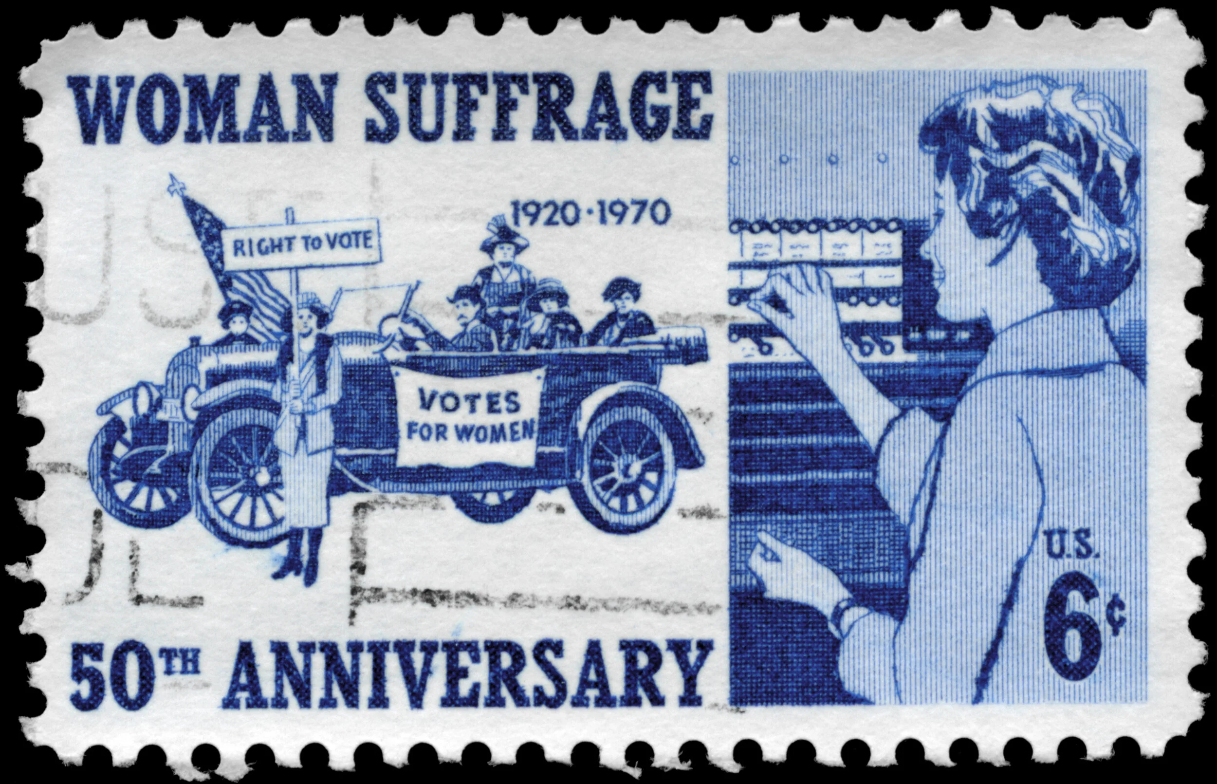 How did the suffrage movement win the right to vote for all women in the United States?
