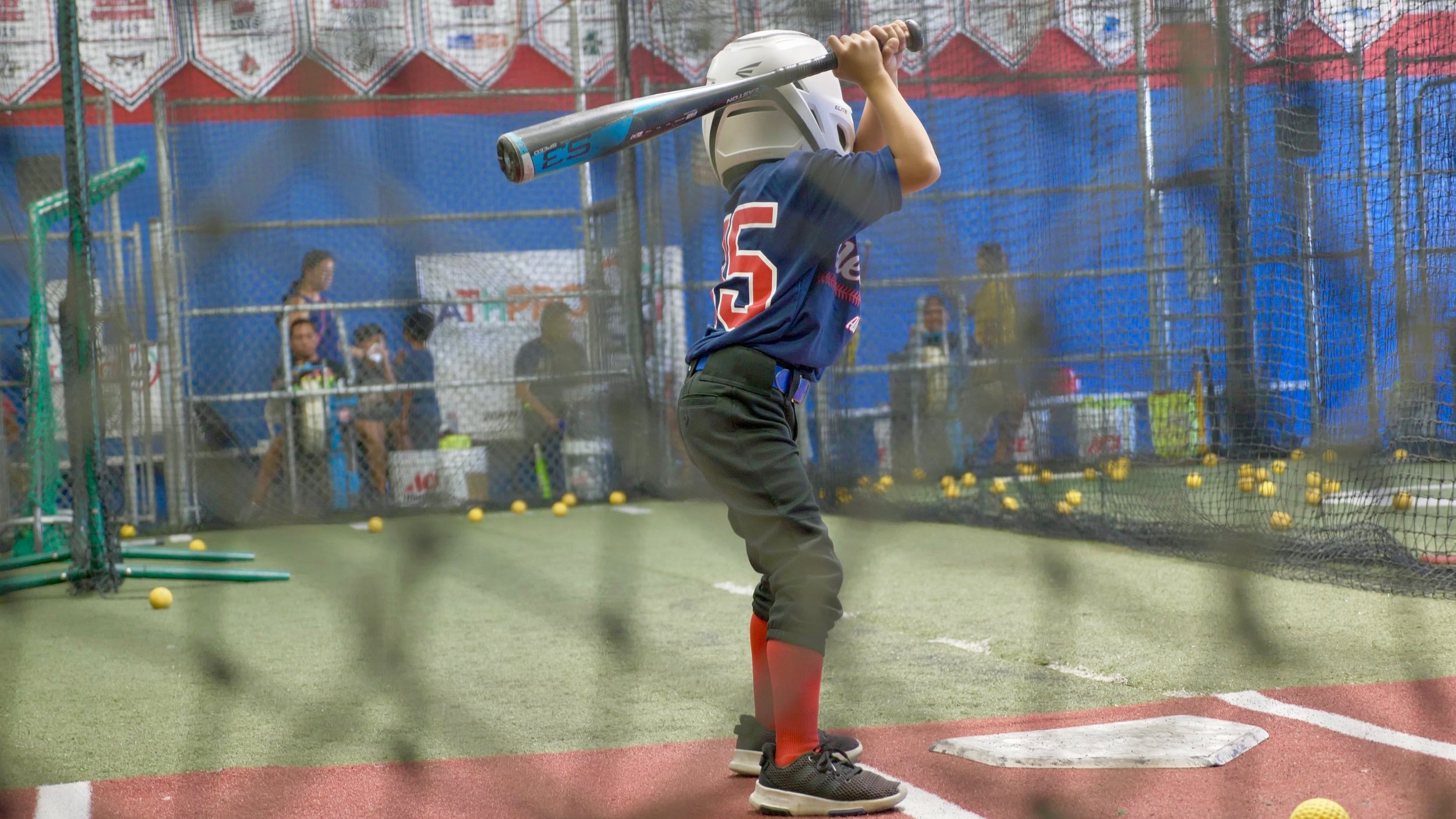 14 Indoor Batting Cages & Pricing — On Deck Batting Cages — Long