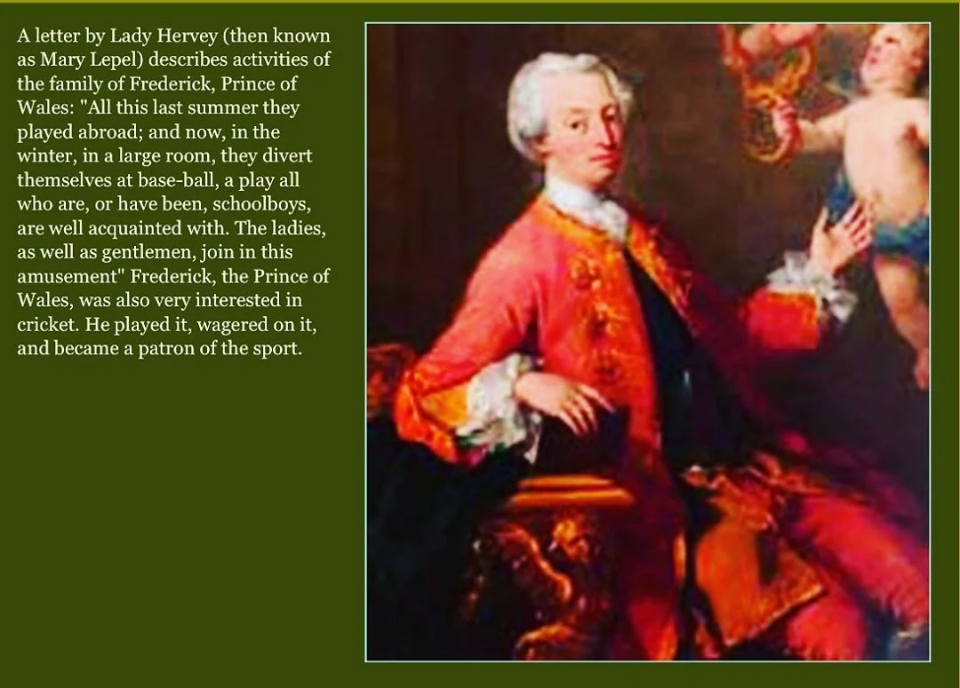In 1748, Mary Lepel composes a letter describing activities of Frederick, Prince of Wales, and his family.