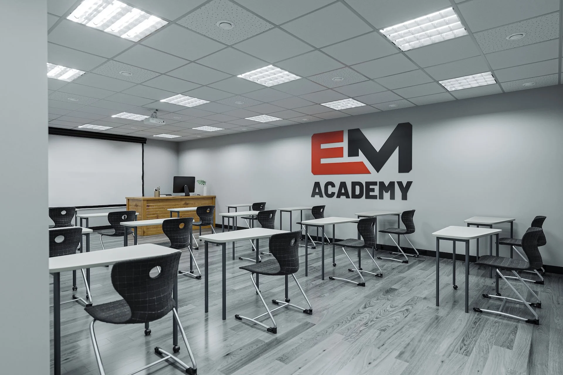 One of two EM Academics classrooms.