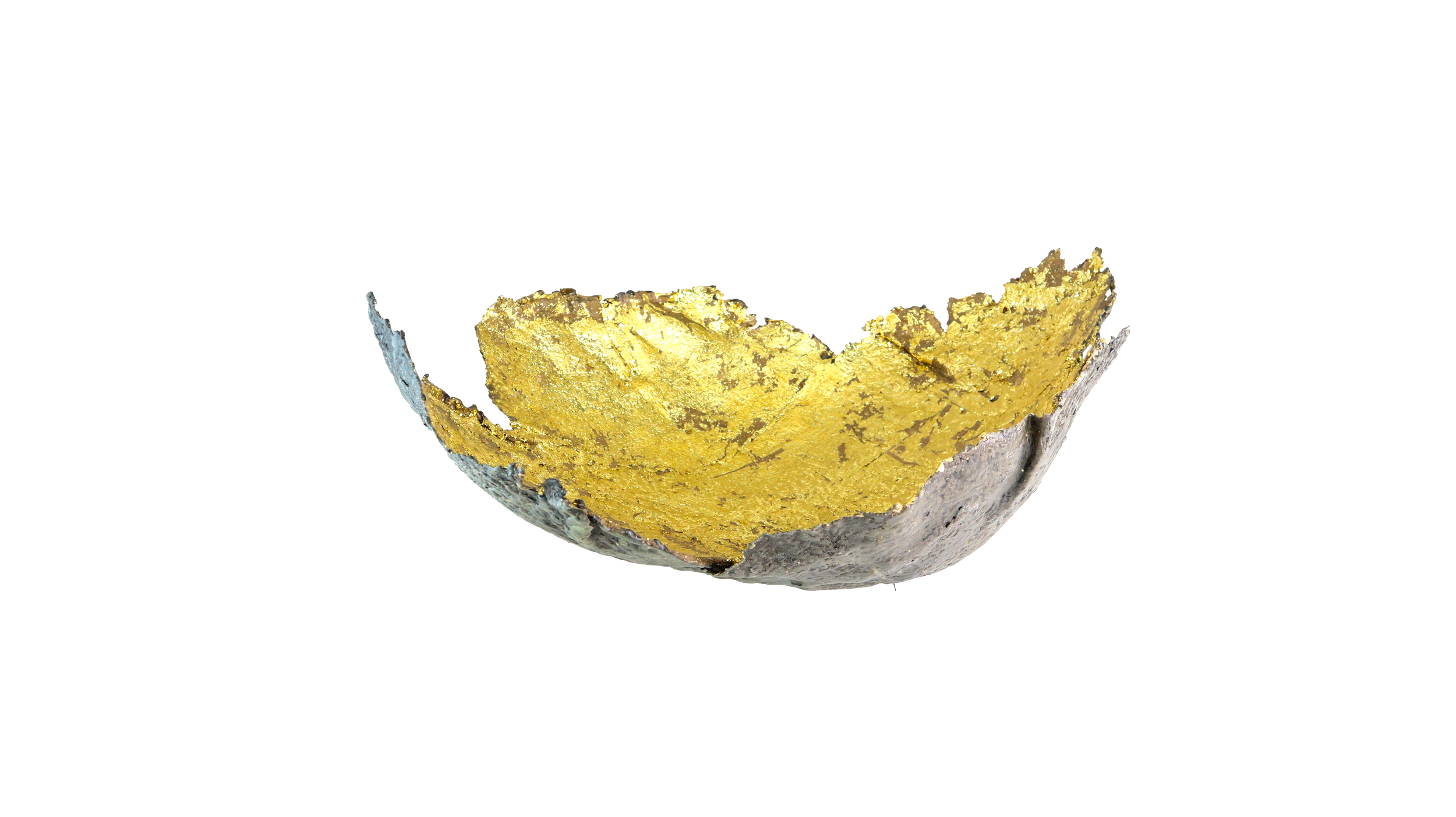 Bowels of Mercy - 24” x 24” x 14", Paper fibre, oil paint, ashes, encaustic, gold leaf, damar varnish