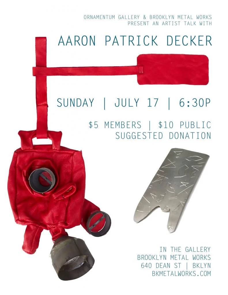 Aaron Patrick Decker | Artist Talk