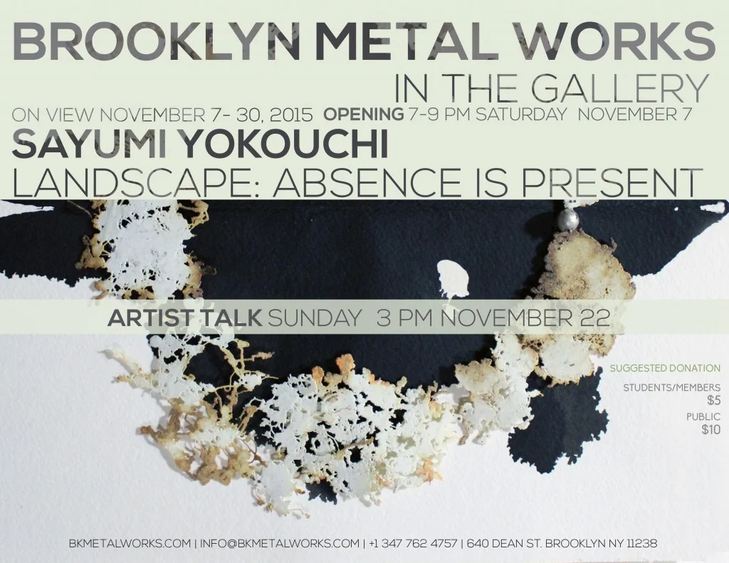 Sayumi Yokouchi | Artist Talk