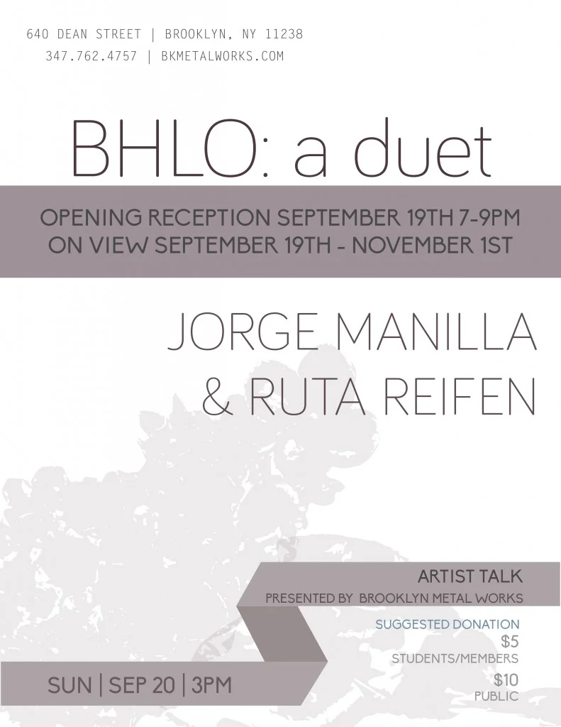 Ruta Reifen &amp; Jorge Manilla | Artist Talk