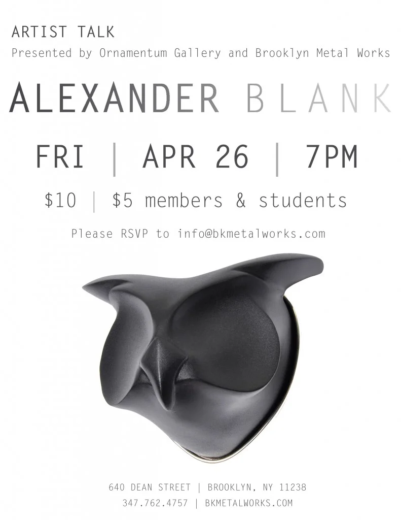 Alexander Blank | Artist Talk