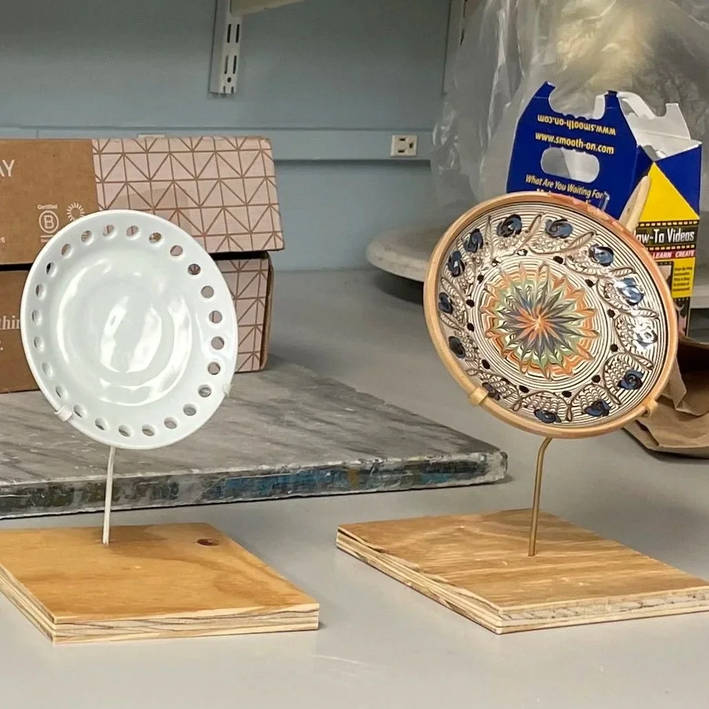 Mountmaking Plate Intensive class samples